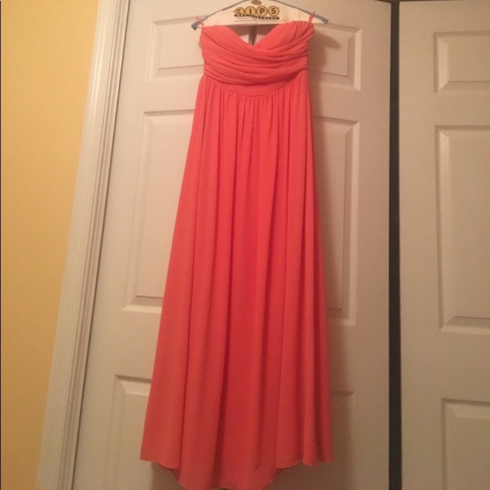Lulus Strapless Maxi Dress
